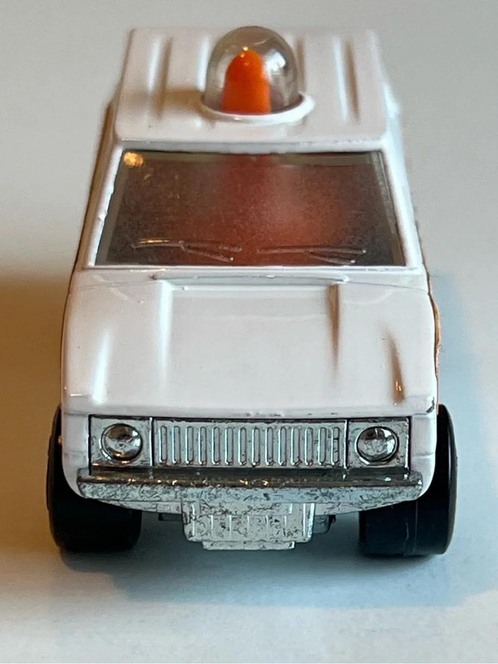Vintage Matchbox Rolamatics 1975 No. 20 Police Patrol Range Rover Lesney England